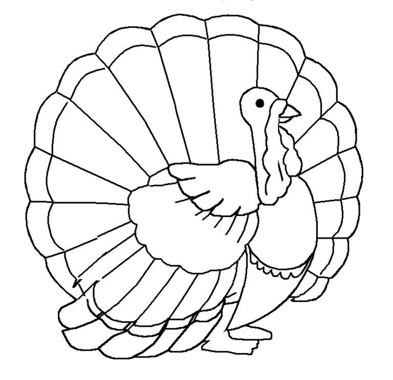 Hundreds of Free Thanksgiving Coloring Pages for Kids