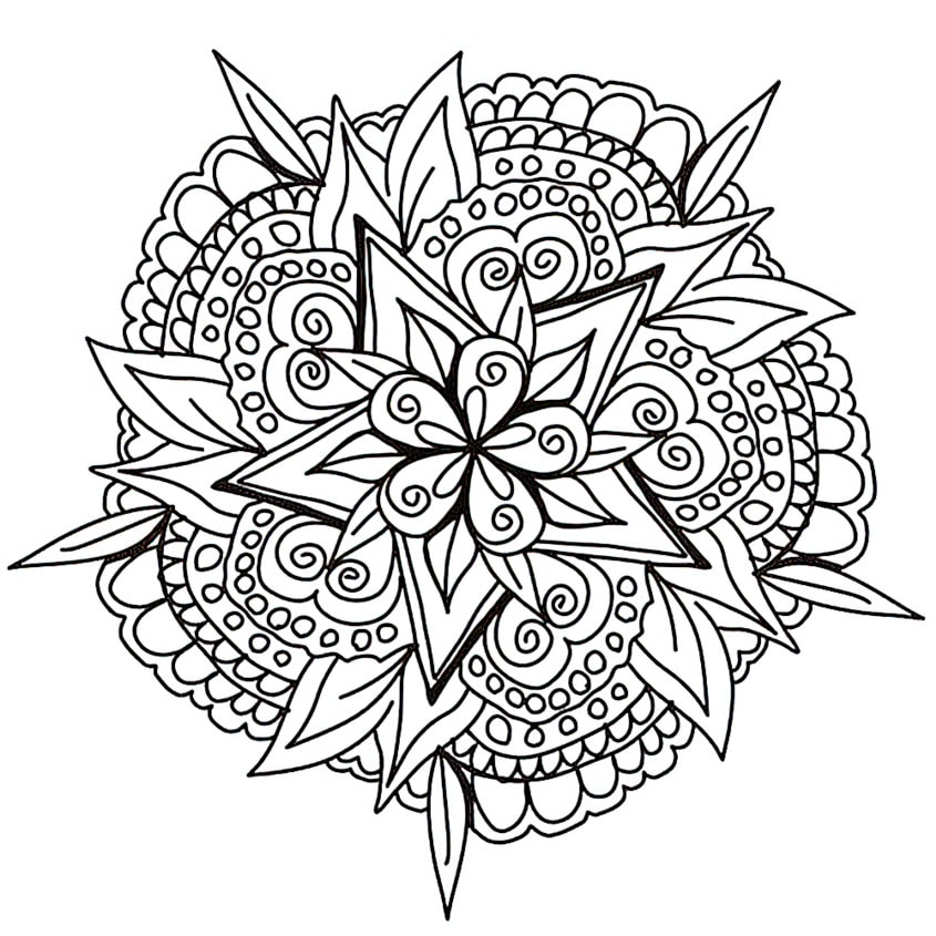 Mandala Coloring Pages - Our Unique 17 Free Mandalas to Color