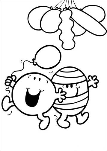 Kids-n-fun.com | 58 coloring pages of Mr Men and Litltle Miss