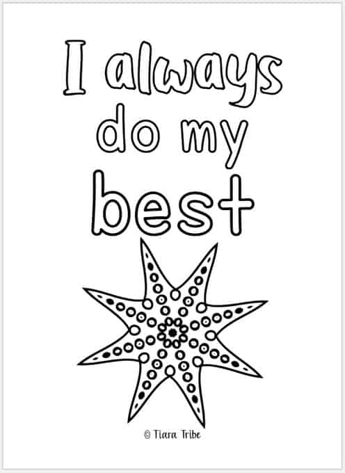 Growth Mindset Coloring Pages - Immediate Download