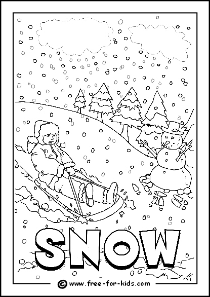 Printable Weather Colouring Pages - www.free-for-kids.com