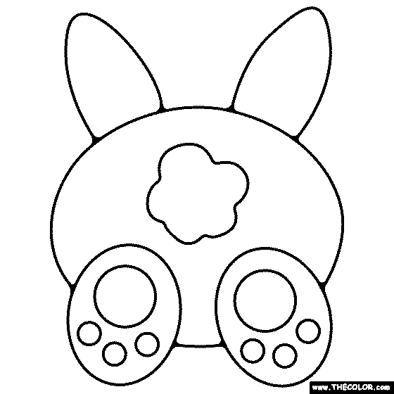 Easter Online Coloring Pages