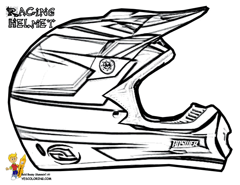 ATV Coloring Pages | ATV | Coloring Pages Free | 4 Wheeler Coloring Pages | Quads | Dirt bike helmets, Coloring pages, Helmet drawing