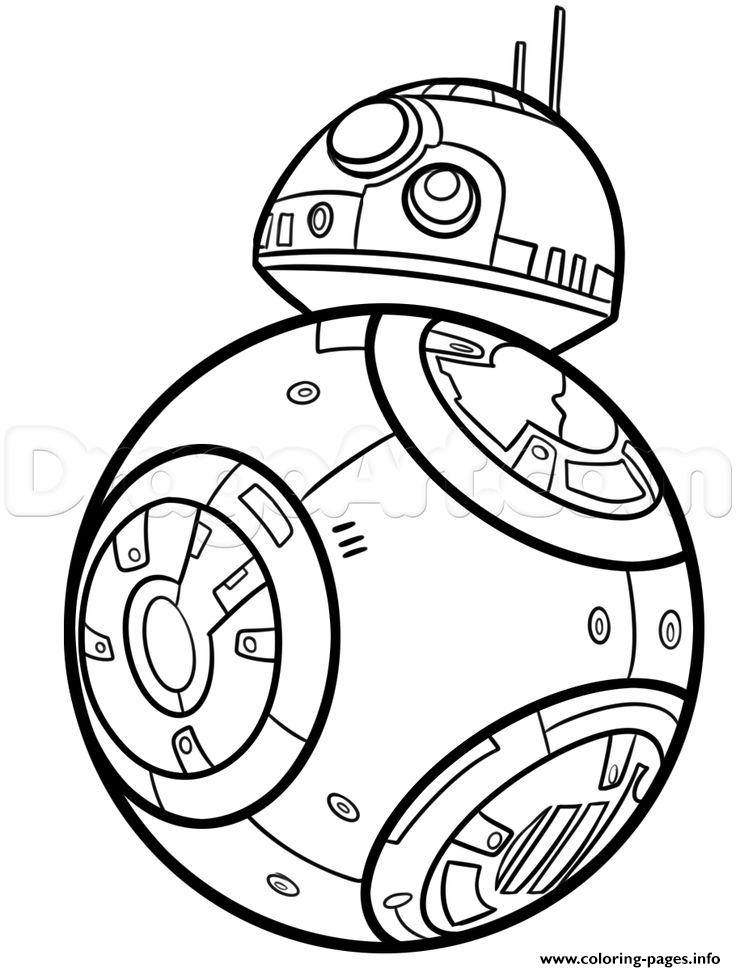 Bb8 De Starwars Coloring Pages Printable