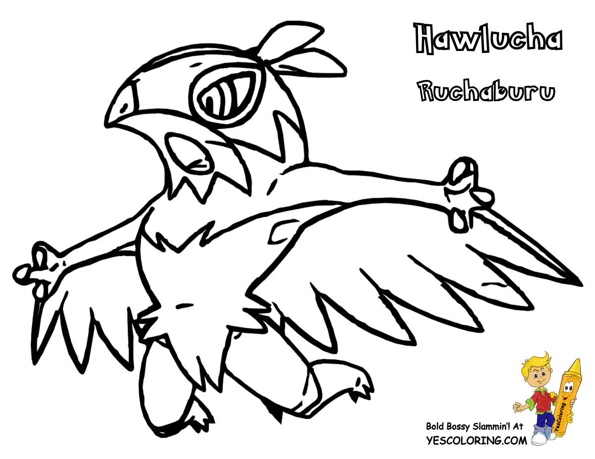 Pokemon Xy Coloring Pages