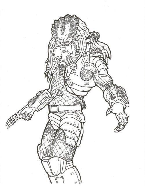 Free Coloring Pages : Predator Coloring Pages For Kids