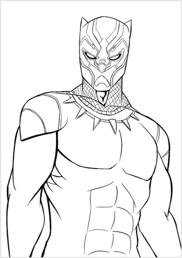 Black Panther Coloring Pages ...