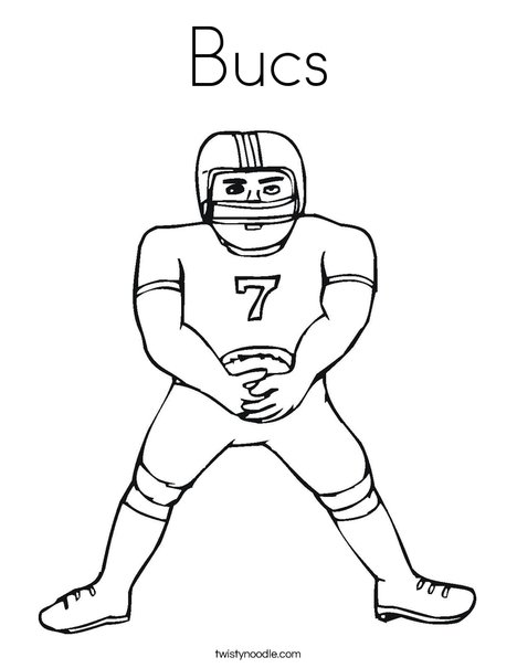 Bucs Coloring Page - Twisty Noodletwistynoodle.com