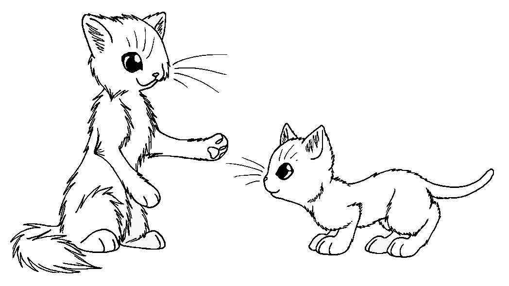 Warrior Cats Kits Coloring Pages - High Quality Coloring Pages