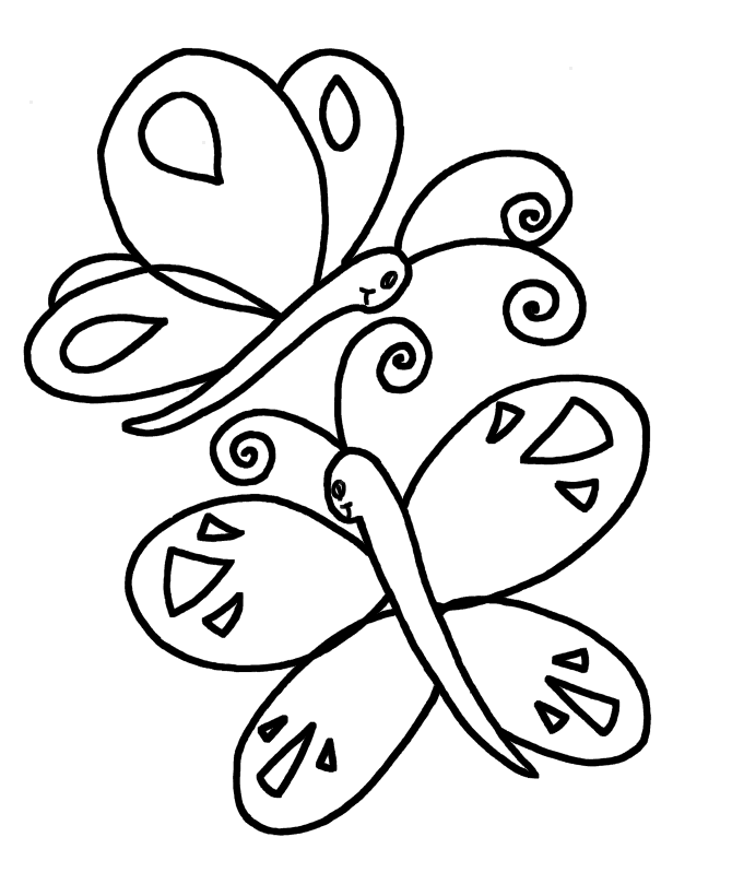 Simple Coloring Pages (9) | Coloring Kids