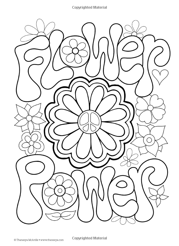 Fun & Funky Coloring Book Treasury: Designs to Energize and Inspire (Design  Originals): Thaneeya McArd… | Love coloring pages, Flower coloring pages, Coloring  pages
