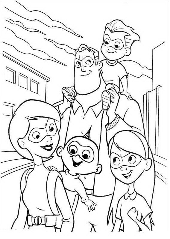 Incredibles Coloring Pages - Best Coloring Pages For Kids