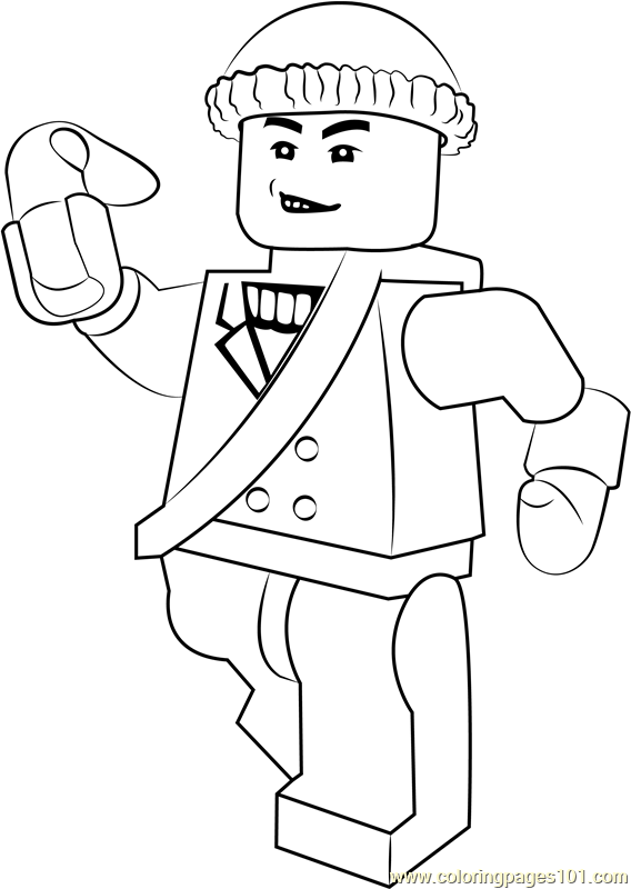 Lego Captain Boomerang Coloring Page for Kids - Free Lego Printable Coloring  Pages Online for Kids - ColoringPages101.com | Coloring Pages for Kids