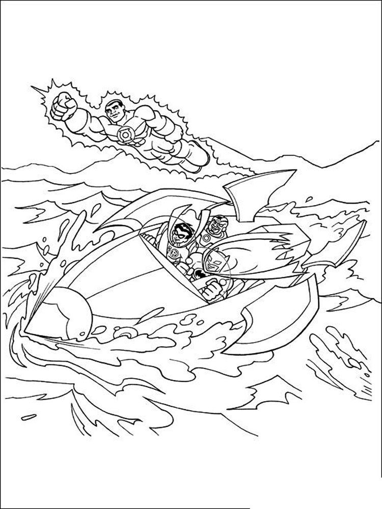 Super Friends coloring pages. Download and print Super Friends ...