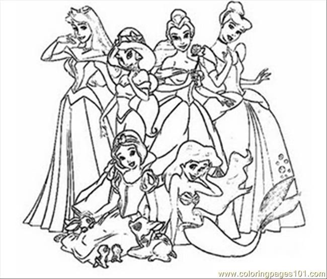Bratz glamor girls coloring pages | Disney Princess Coloring Pages ...