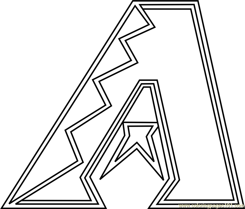 Arizona Diamondbacks Logo Coloring Page ...