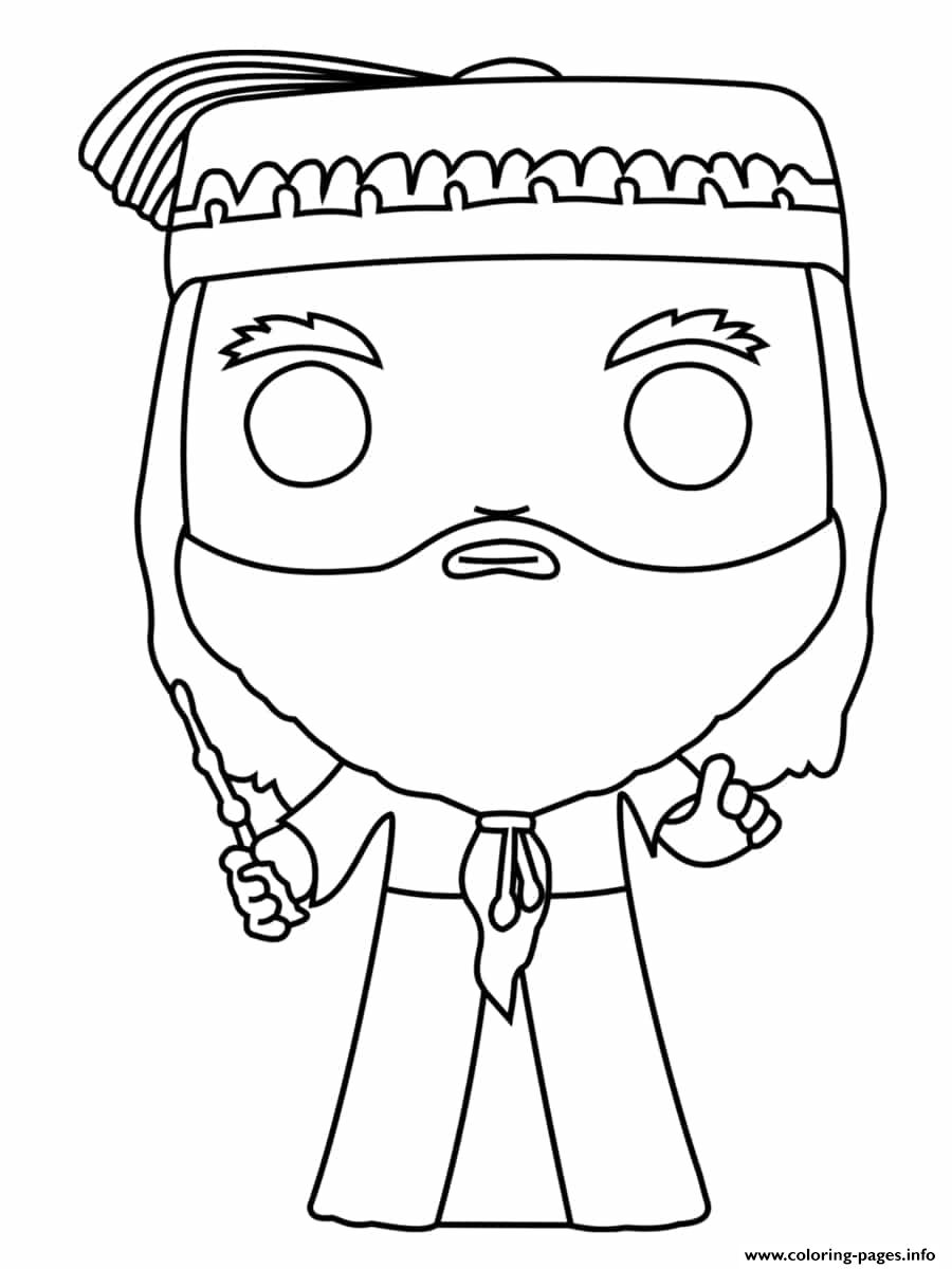 Albus Percival Wulfric Brian Dumbledore Coloring Pages Printable
