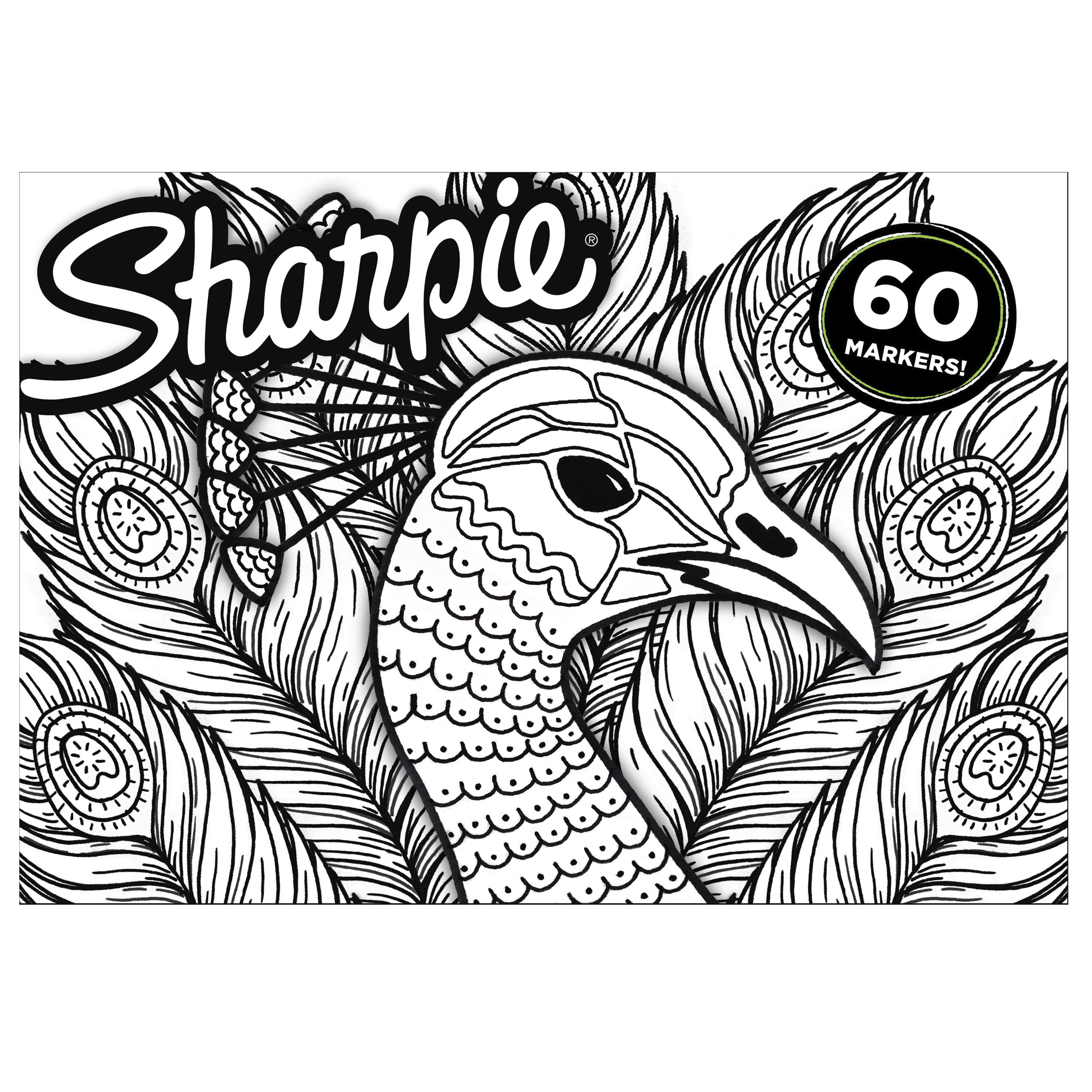 Sharpie Permanent Markers, Limited Edition, Assorted Colors Plus 1 Mystery  Marker, 60 Count - Walmart.com