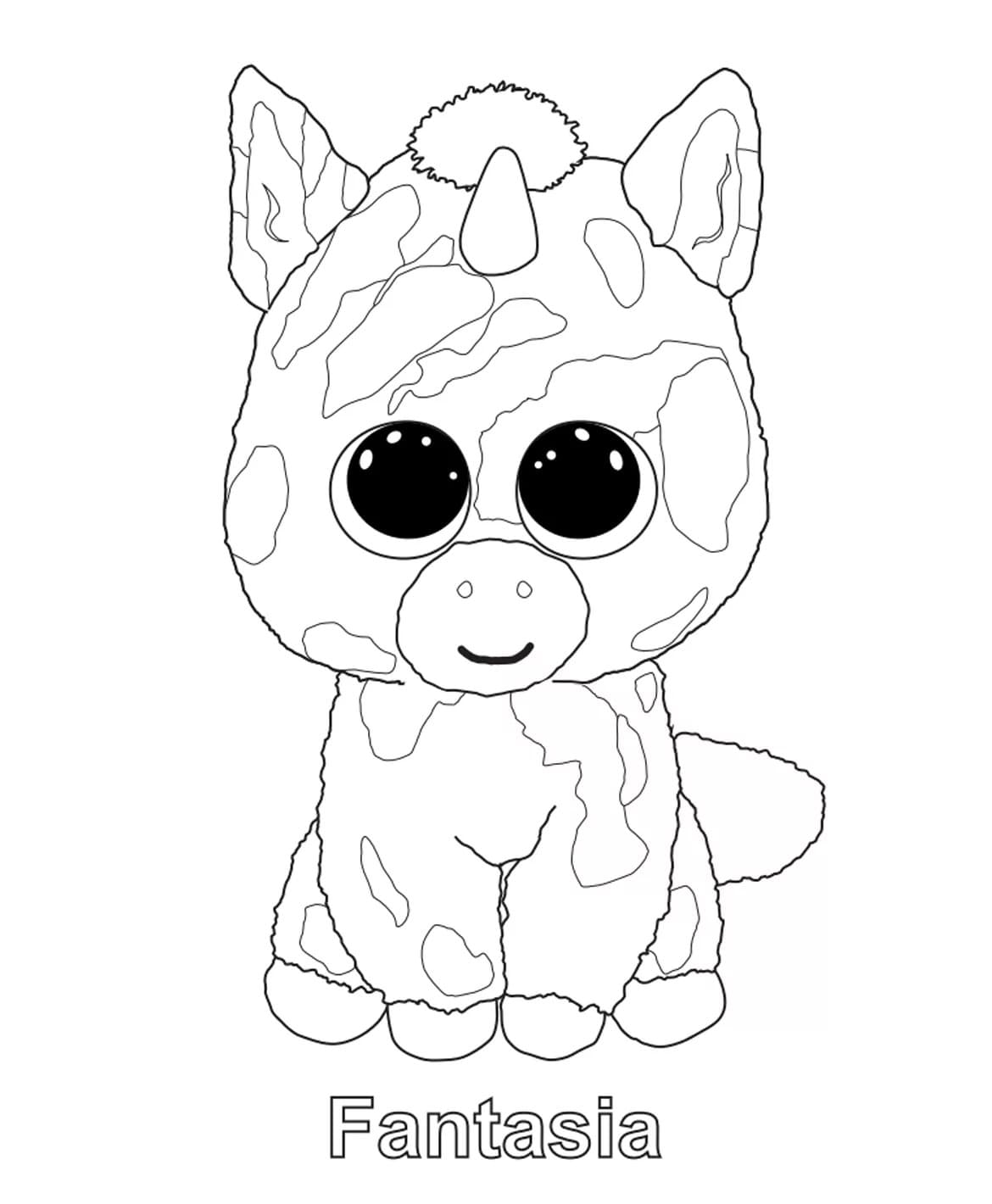 Beanie Boos Coloring Pages | 35 images Free Printable