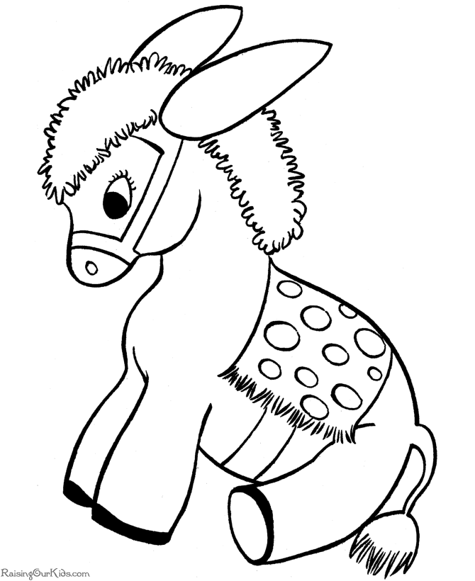 Christmas Coloring Pages - Animal Fun!