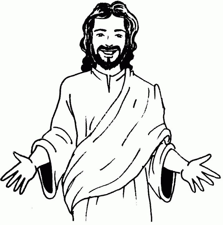 How to Color Coloring Pages Of Jesus - Toyolaenergy.com
