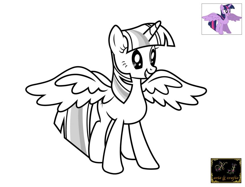 Best Coloring: Stupefying Coloring Pages Of Twilight Sparkle ...