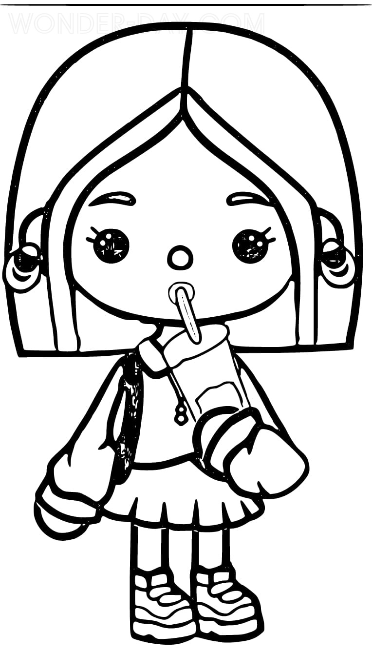 Toca Boca coloring pages - Printable ...