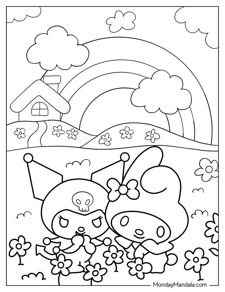 24 My Melody Coloring Pages (Free PDF ...