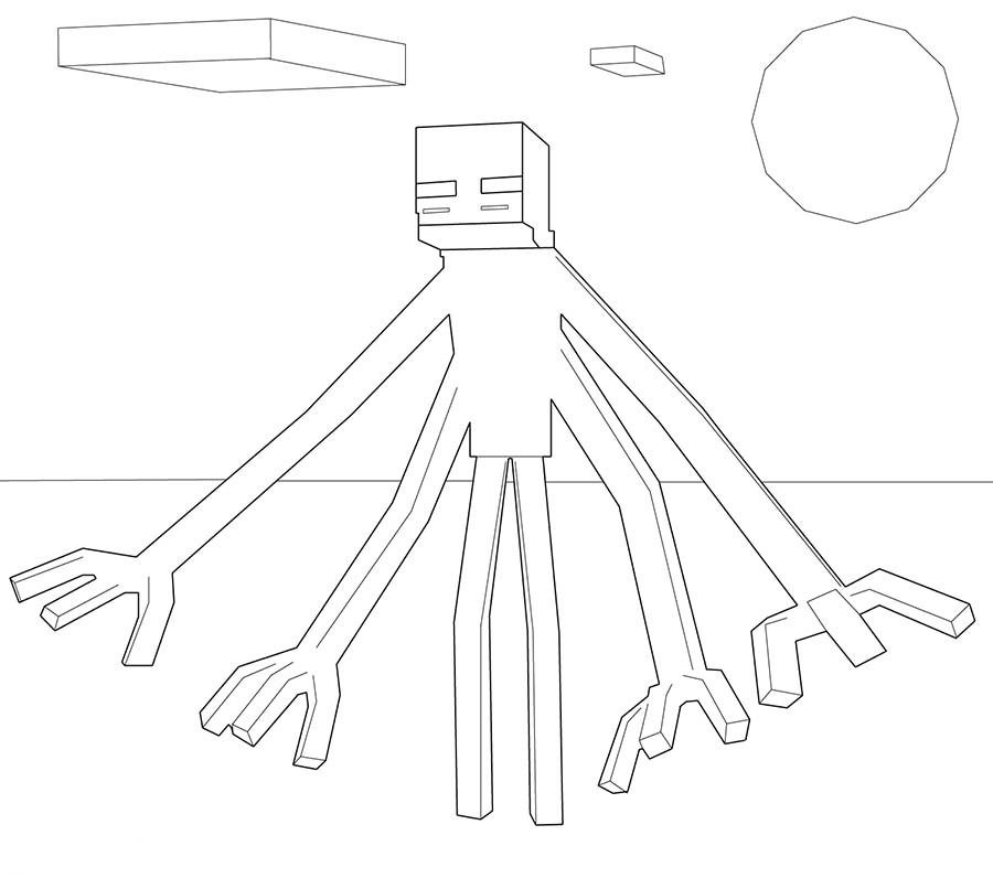 34 Minecraft Wither Coloring Pages - Free Printable Coloring Pages
