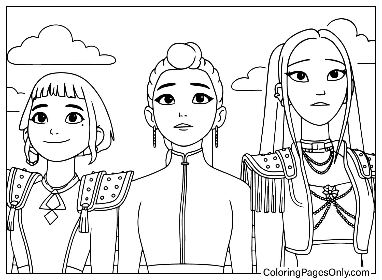 30+ Kpop Demon Hunters Coloring Pages - Free Printable PDF & Online Coloring