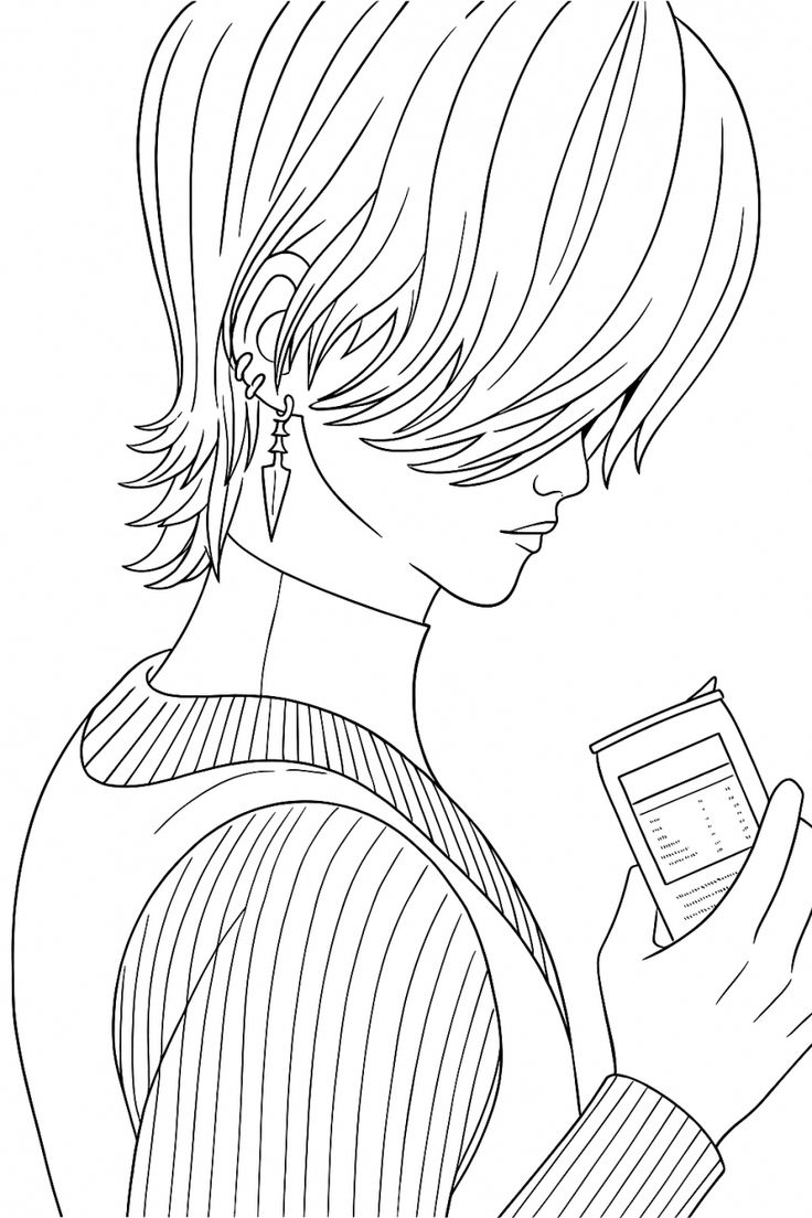 KPop Demon Hunters coloring pages