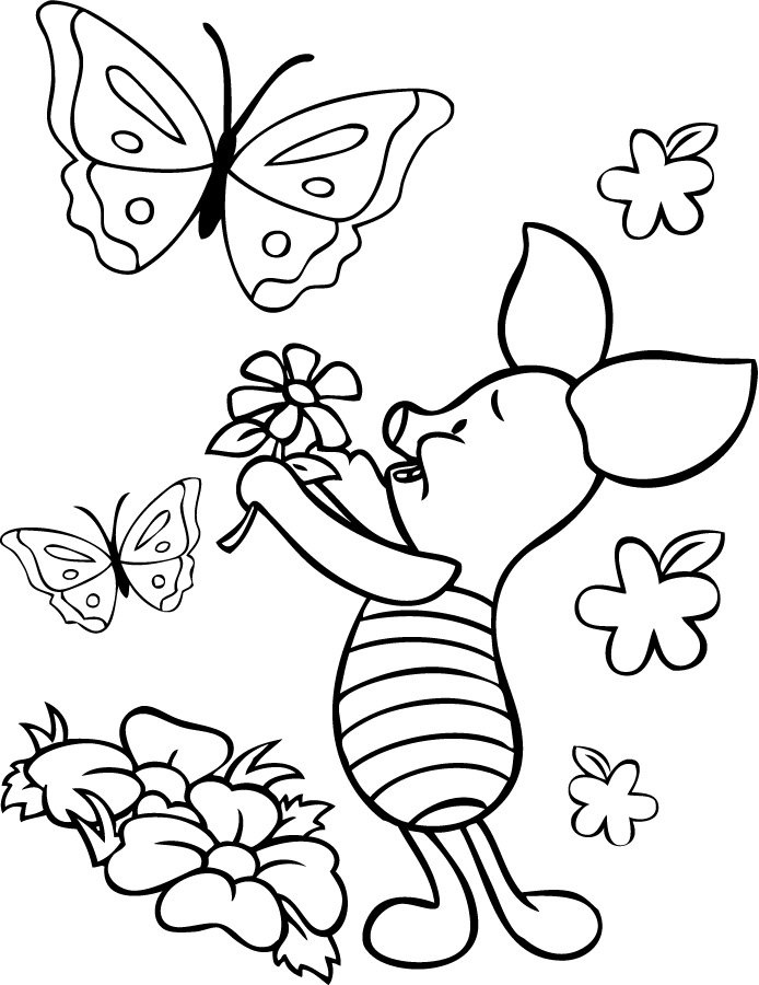Free Piglet Coloring Pages Free: Free Piglet Coloring Pages Free