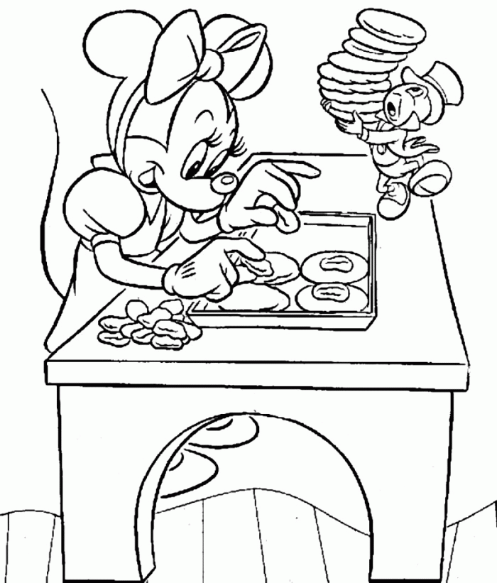 Ursula Making Poison Little Mermaid Coloring Page - Disney 