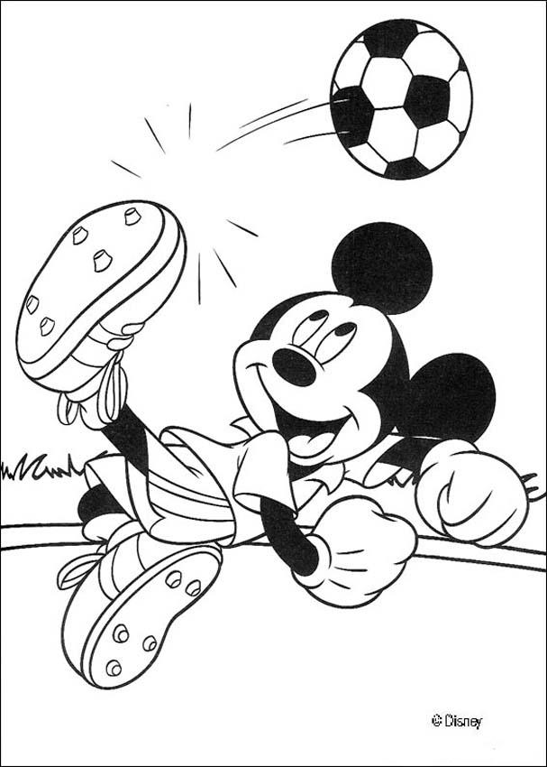 FRANKLIN coloring pages - Football game