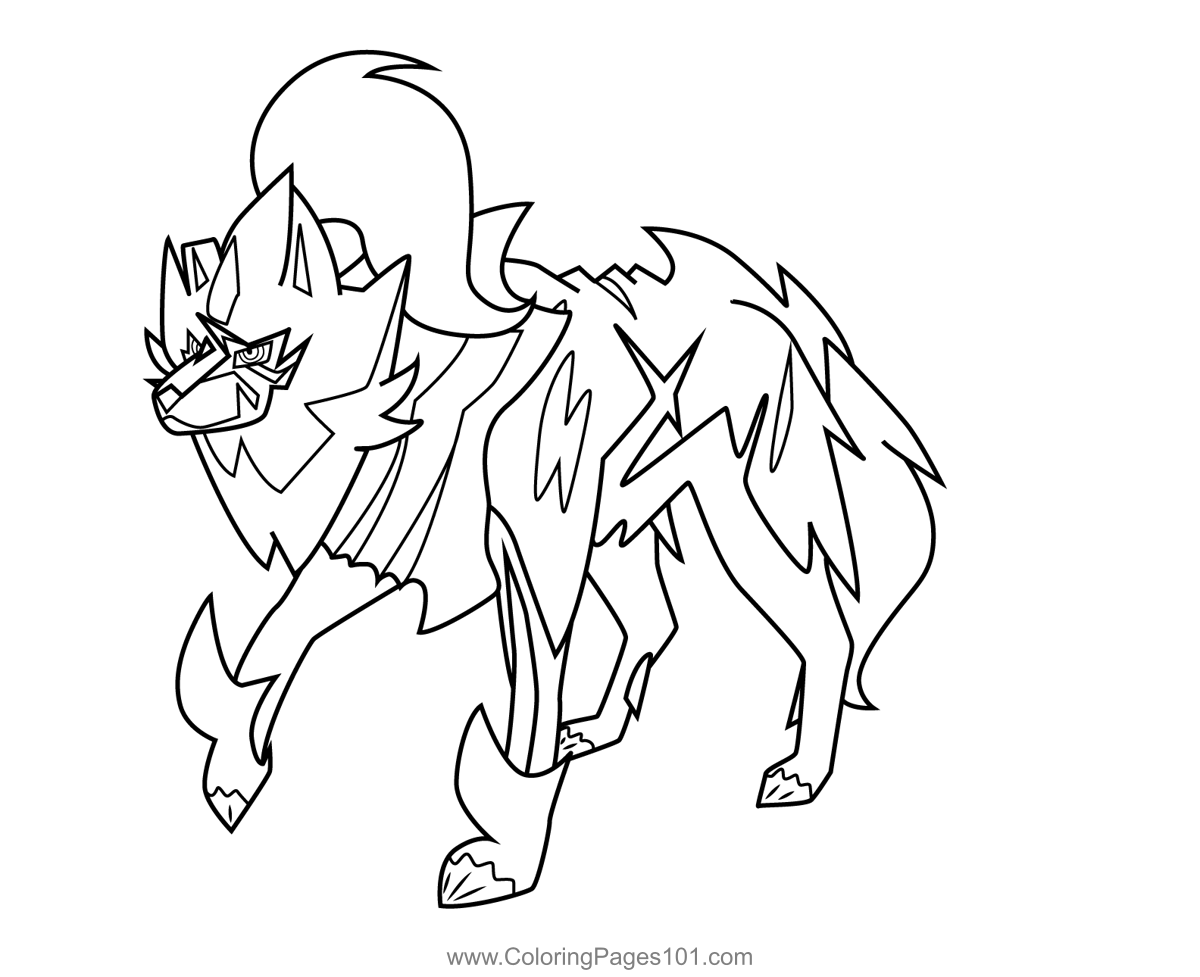 Zamazenta Pokemon Coloring Page for Kids - Free Pokemon Printable Coloring  Pages Online for Kids - ColoringPages101.com | Coloring Pages for Kids