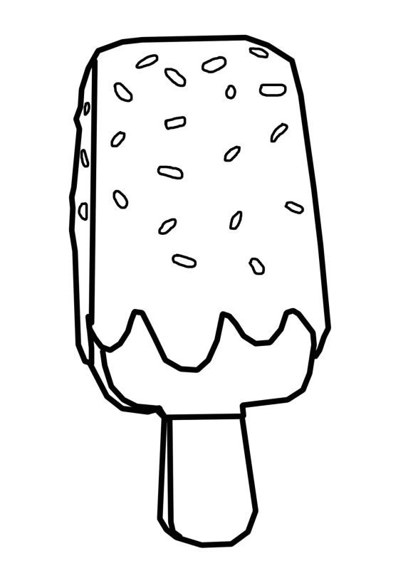 Shopkins Ice Cube Coloring Page - Coloring and Drawing