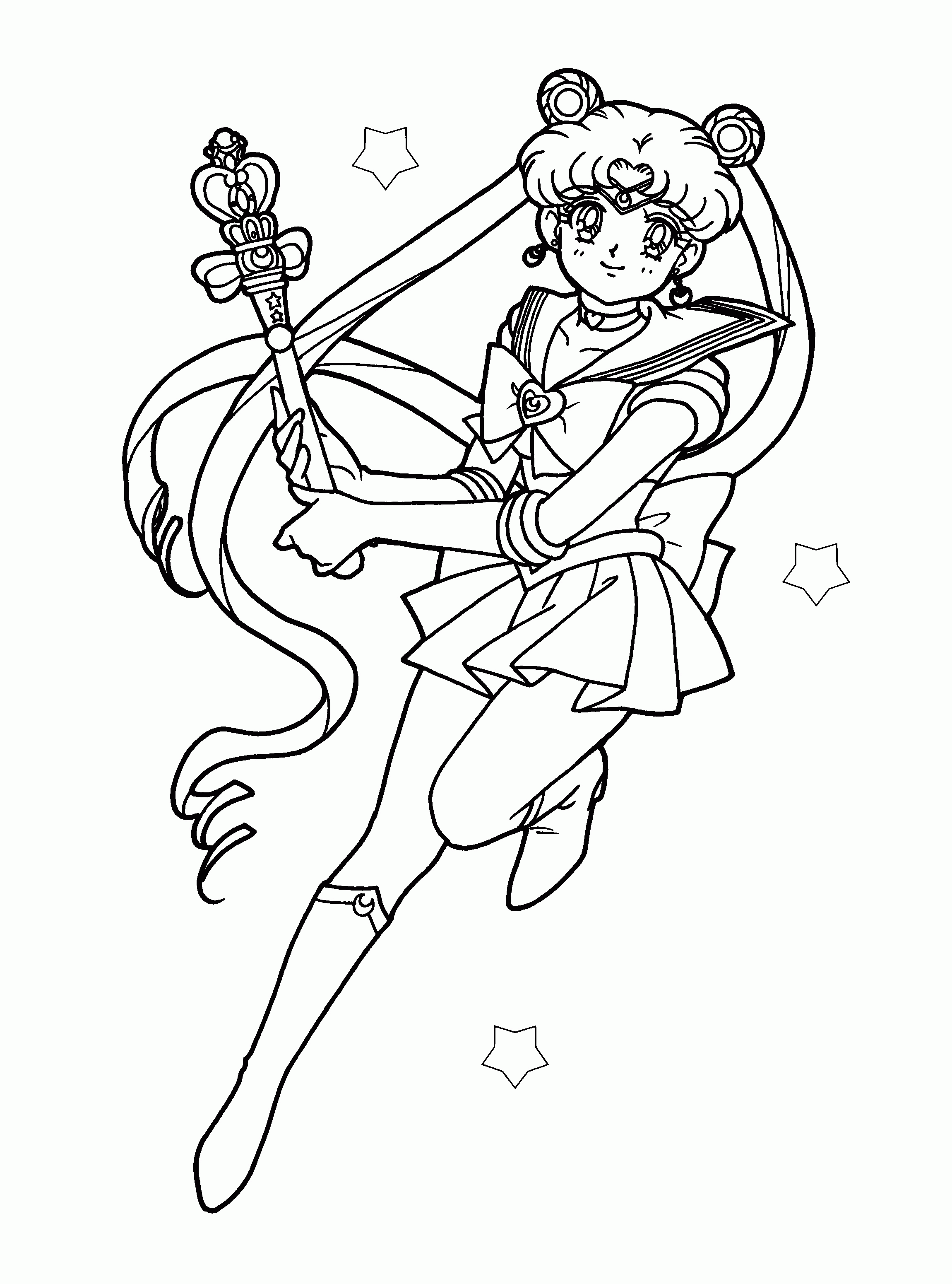 Printable Sailor Moon Coloring Pages | Coloring Me