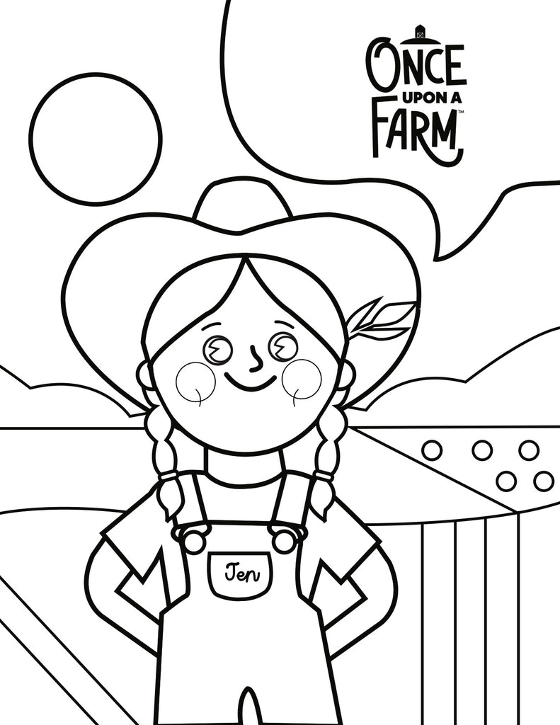Printable Coloring Pages from the Farm – Once Upon a Farm