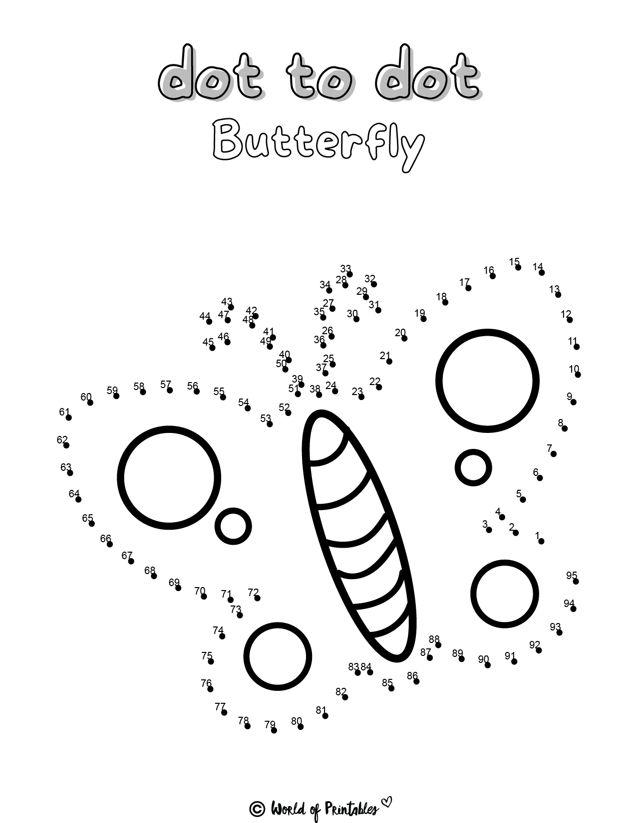 Dot to Dot Printables - 35 to Choose From! - World of Printables