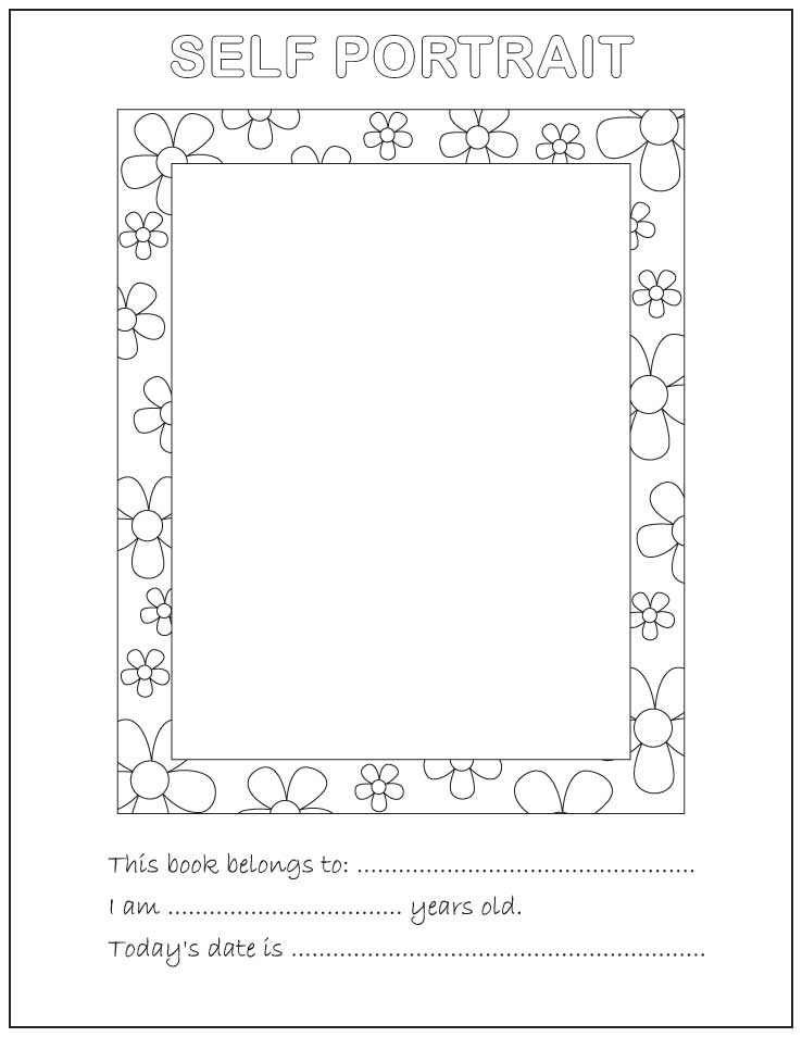 All About Me - Coloring Pages for Kids and for Adults