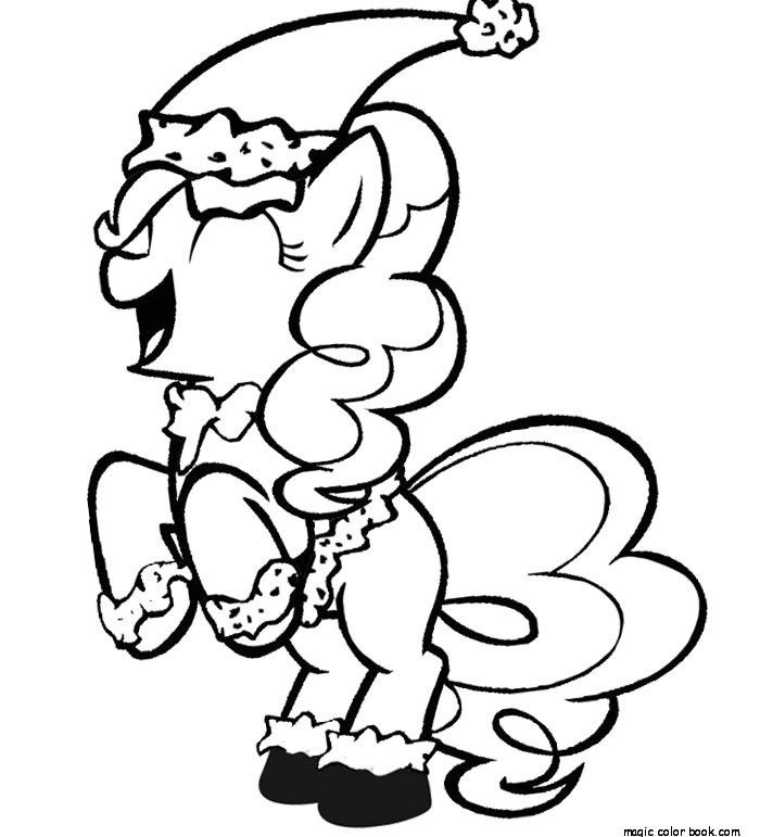 Littlest pet shop christmas coloring page