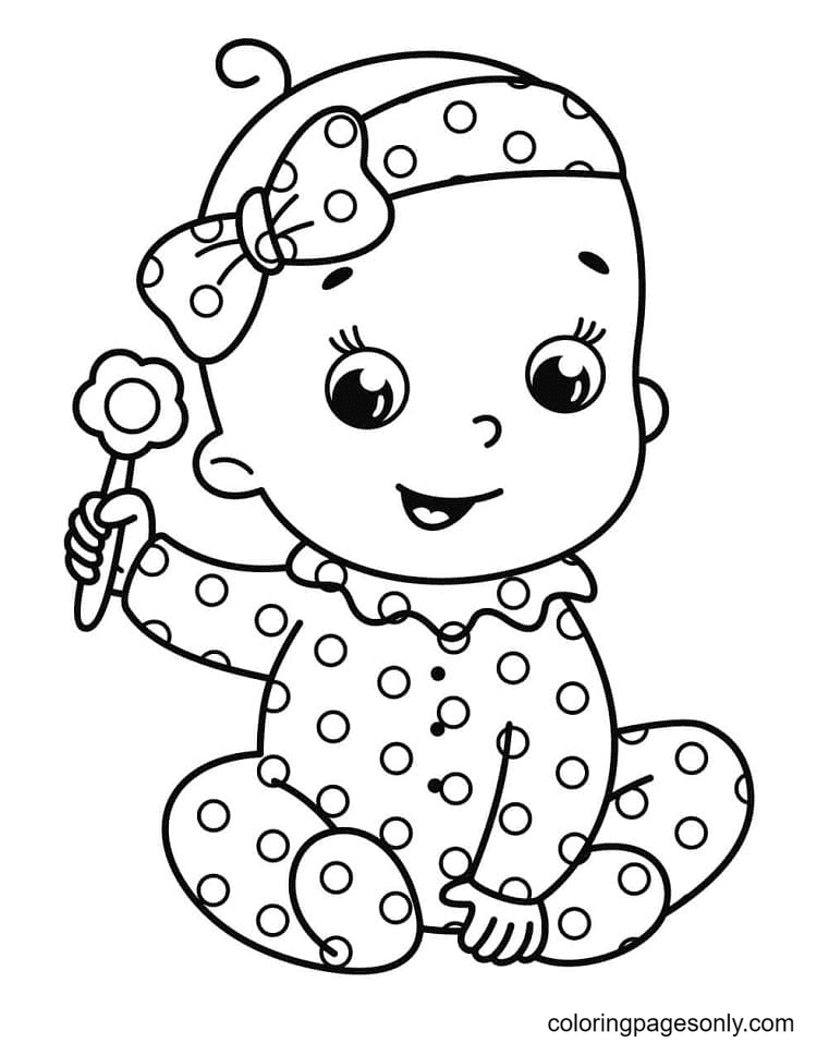 Baby Coloring Pages Printable for Free ...