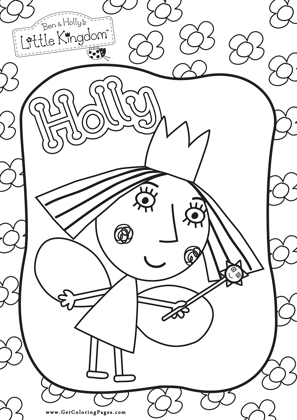 Ben And Holly Coloring Pages - GetColoringPages.com
