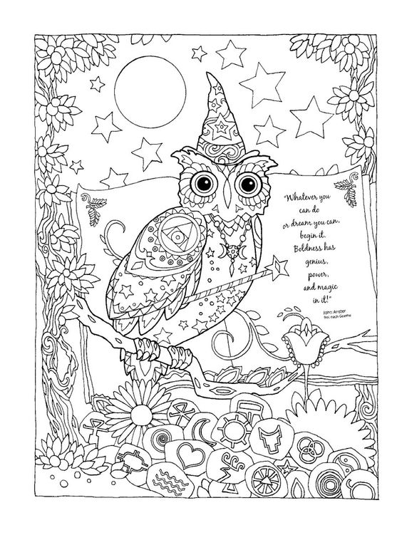 Halloween Magic Owl Power Coloring Pages Printable Sheet Barn Sounds Call  Page Bird Cartoon For Kids By – Approachingtheelephant