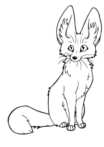 35 Free Fox Coloring Pages Printable