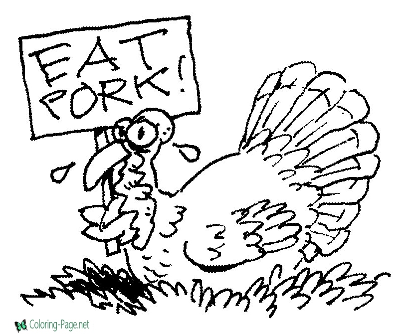 Thanksgiving Coloring Pages