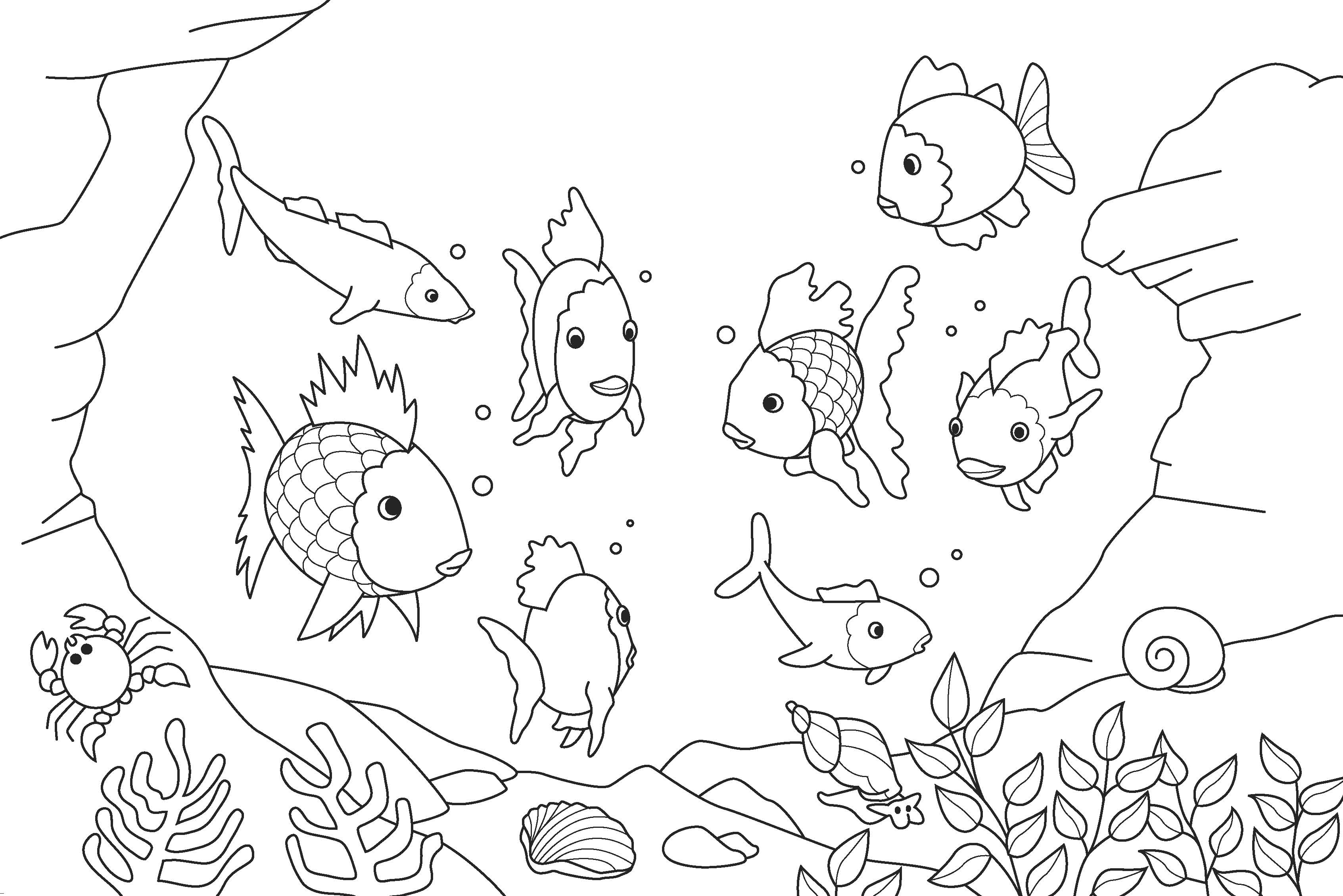 Sea World Colouring Pages - High Quality Coloring Pages