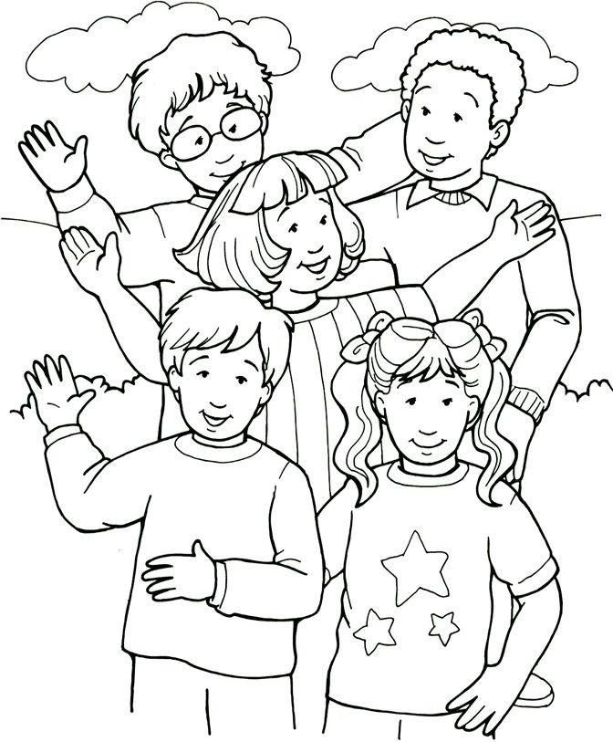 Left Out - Coloring Page