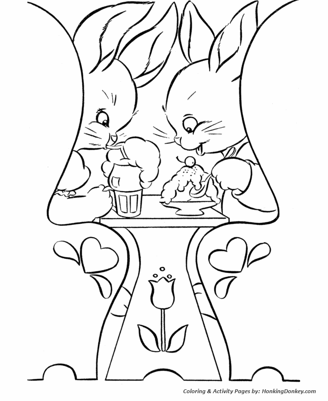 Peter Cottontail Coloring Pages - Peter Cottontail Date Coloring 