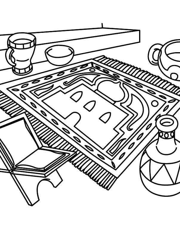 Islamic Coloring Pages (1) - Coloring Kids